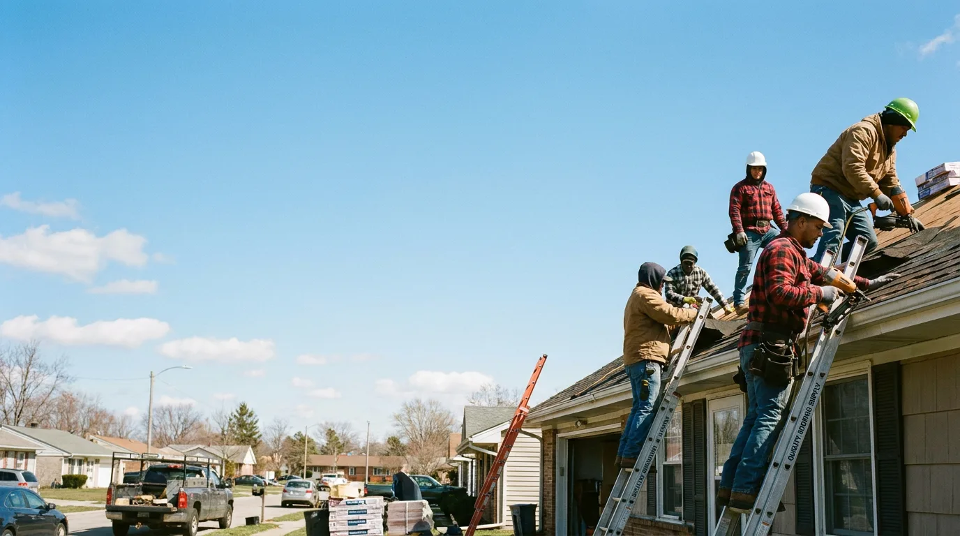 Roofing in Hustler, WI near me